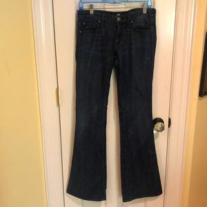 7 for all Mankind bootcut mid rise jeans
